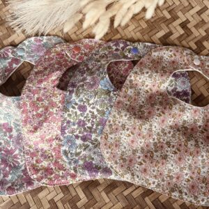 bavoir liberty gaze de coton